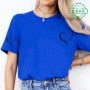 Women Love Heart Design T-Shirts Fashion Casual Short Sleeve T-shirt Heart Personalised Graphic Tshirts RED Women T Shirts Ts01