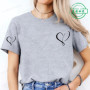 Women Love Heart Design T-Shirts Fashion Casual Short Sleeve T-shirt Heart Personalised Graphic Tshirts RED Women T Shirts Ts01