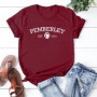 Pemberley T-Shirt Jane Austen Shirt Pride and Prejudice Tshirt Women Short Sleeve Graphic Tees Casual Round Neck Woman T Shirt