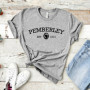 Pemberley T-Shirt Jane Austen Shirt Pride and Prejudice Tshirt Women Short Sleeve Graphic Tees Casual Round Neck Woman T Shirt