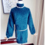 Women Knitted Pure Mink Cashmere Sweater Turtleneck Pullovers 100 Natural Mink Cashmere Sweater wsr289
