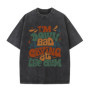 Now Down I'm Bad Crying At The Gym Fitness Pump Cover T Shirts Men Women Fashion T-shirt Male Aesthetic Washed Vintage Tshirt
