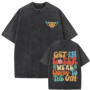 Now Down I'm Bad Crying At The Gym Fitness Pump Cover T Shirts Men Women Fashion T-shirt Male Aesthetic Washed Vintage Tshirt