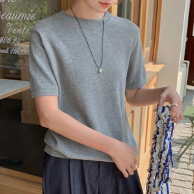 WinvyNee Summer Women's T-shirt 100 Cotton Short Sleeve O neck Thin Clothes Solid Casual Pullover Basic Female Top Y2K A1002026