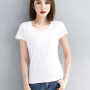 MRMT 2026 Brand New Womens 95 Cotton T-Shirt Pure Color Short Sleeve Women T shirt For Female Slim Tops Woman T shirts Clothing