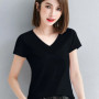 MRMT 2026 Brand New Womens 95 Cotton T-Shirt Pure Color Short Sleeve Women T shirt For Female Slim Tops Woman T shirts Clothing