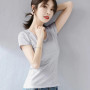 MRMT 2026 Brand New Womens 95 Cotton T-Shirt Pure Color Short Sleeve Women T shirt For Female Slim Tops Woman T shirts Clothing