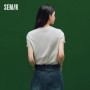 Semir Short Sleeve T-Shirt Women Bacteriostatic 2025 New Style Moisture Wicking Cool Feeling Quick Dry