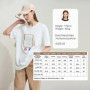 AMII Minimalist Summer T-shirts Women Casual Short Sleeve O Neck Print T-Shirt Female 2025 New Fashion Loose Tee Tops 12542182