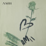 Amii Women's T-Shirt Minimalist 2025 New Summer Casual Collegiate Style Loose Mid Length Printed Round Neck Lyocell Top 12522008