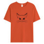 Women's 100 Cotton T Shirts Oversized Casual Tee 2025 Summer Short Sleeve Top New Cat Graphic Woman Clothing