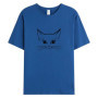 Women's 100 Cotton T Shirts Oversized Casual Tee 2025 Summer Short Sleeve Top New Cat Graphic Woman Clothing