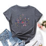 Oversized Women's T-shirt Graphic T Shirt Women Short Sleeve Tee Top Summer Cotton Female Tshirt Harajuku Woman Clothing