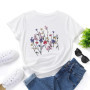 Oversized Women's T-shirt Graphic T Shirt Women Short Sleeve Tee Top Summer Cotton Female Tshirt Harajuku Woman Clothing