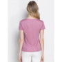 SuyaDream Woman Silk T shirt Knitted Real Silk Short Sleeved O neck Solid Basic Tee Simple Summer Top Black White