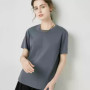 Spring Summer T-shirts 2026 Summer White Tops Casual Short Sleeve Women Tshirt O-neck Solid Summer Tops Korean Fashion Shirts