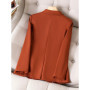 2025 New High Quality Spring Autumn Ladies Blazer Jacket Women Long Sleeve Business Work Wear Formal Coat Female Outerwear 4XL