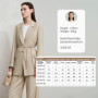 AMII Office Lady Solid Blazers 2025 Autumn New Long Sleeves Loose Coat Notched Business Jacket Belt Women's Clothing 12543025