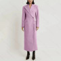 Fashion Elegant Single Button Women Long Blazer Female Daily Coat Formal Ankle Length Dress jaqueta feminina