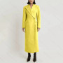 Fashion Elegant Single Button Women Long Blazer Female Daily Coat Formal Ankle Length Dress jaqueta feminina