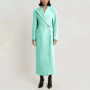 Fashion Elegant Single Button Women Long Blazer Female Daily Coat Formal Ankle Length Dress jaqueta feminina