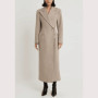 Fashion Elegant Single Button Women Long Blazer Female Daily Coat Formal Ankle Length Dress jaqueta feminina