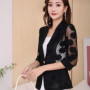 Lace Suit Jacket Women's Three Quarter Sleeved Suit Spring Summer Fashionable Sunscreen Shirt Drop Shipping