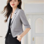 2026 New Short Suit Jacket Women's Blazer Casaco Feminino Spring Summer Coat Korean Women Receive High Praise Short Coat Top