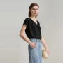 AMII Minimalism Chiffon Shirts & Blouses New Elegant Youth Woman Blouses Loose Fashion Casual Chic Tops Female Clothing 12612024