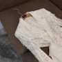 2025 Fashion Solid Sequined Embroidery Beading Lady Party Wear Notched Long Sleeve Blazer for Women