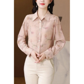 New elegant Women's Blouses ladies shirts Blusas Mujer Long Sleeve Shirts causal Tops