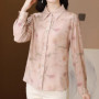 New elegant Women's Blouses ladies shirts Blusas Mujer Long Sleeve Shirts causal Tops