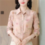 New elegant Women's Blouses ladies shirts Blusas Mujer Long Sleeve Shirts causal Tops