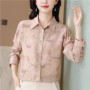 New elegant Women's Blouses ladies shirts Blusas Mujer Long Sleeve Shirts causal Tops