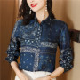 Stylish Women Blouses Fashion printing ladies shirts Spring Summer tops blusa mujer