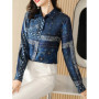 Stylish Women Blouses Fashion printing ladies shirts Spring Summer tops blusa mujer