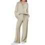 Womens 2 Piece Outfits Sweatsuit Oversized Loose Sweatshirt and Pants Matching Lounge Set Fall Tracksuits