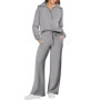 Womens 2 Piece Outfits Sweatsuit Oversized Loose Sweatshirt and Pants Matching Lounge Set Fall Tracksuits