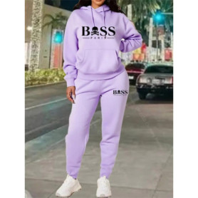 Women's Tracksuit Hoodies and Pants Outfits Suit Autumn Winter Aesthetic Designer Luxury Sportswear Clothing Women's Pants Sets