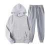 winter Tracksuits Women's Fleece Hoodies Two Piece Set Spring Autumn Lace Up Sweatshirts Pants Sets Female Casual Sports Suits