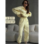 Spring Women's Tracksuit with Zipper Cotton Oversize Classic Pink Two Piece Set Women Casual Yellow Trouser Suits for Women
