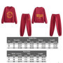 Women's Tracksuit Jersey Sets Sweats Set 2025 Winter Cotton Suits Wide Baggy Pants Sportswear 2 Piece Set Women Outfits