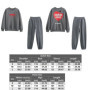 Women's Tracksuit Jersey Sets Sweats Set 2025 Winter Cotton Suits Wide Baggy Pants Sportswear 2 Piece Set Women Outfits