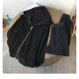 Fashion Tracksuit 2 Piece Set Autumn Winter Zipper Jacket + Long Pants Sports Suit Female Sweatshirt Sportswear Suit For Woman