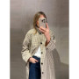 Double-side Long Trench Coats Women's Loose Full Sleeves Single-breasted Pockets Lapel Coats 2026 New Ladies Spring Outwear