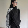 Lace Patchwork Striped Sun Protection Jacket for Women 2025 New Korean Causal Zipper Stand Neck Cardigan Coat Top Design
