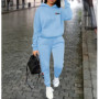 2026 New Ladies Tracksuit Aesthetic Designer Clothes Trend Sportswear High quality Hoodies Sweatpants 2 piece Outfits Women Sets