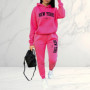 2026 Spring Autumn Women's Sets 2pcs Hoodies Pants Suit Sports Outfits Letter Print Aesthetic Clothes Ladies Tracksuit Pant Sets