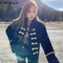 Winter Clothing Temperament Coats Women Fashion Faux Fur Outwear 2025 Ropa Mujer 3D Button Decoration Thicked Warm Jackets Tops