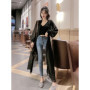 Long Jackets Women Summer Thin Sun-proof Korean Fashion Ins Sheer Breathable Casual New Solid Clothing Female Harajuku All-match